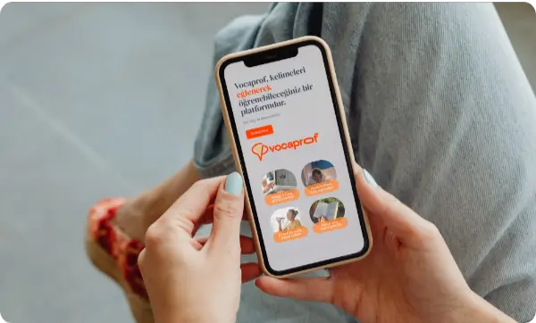 Vocaprof kelime öğrenme aracı
