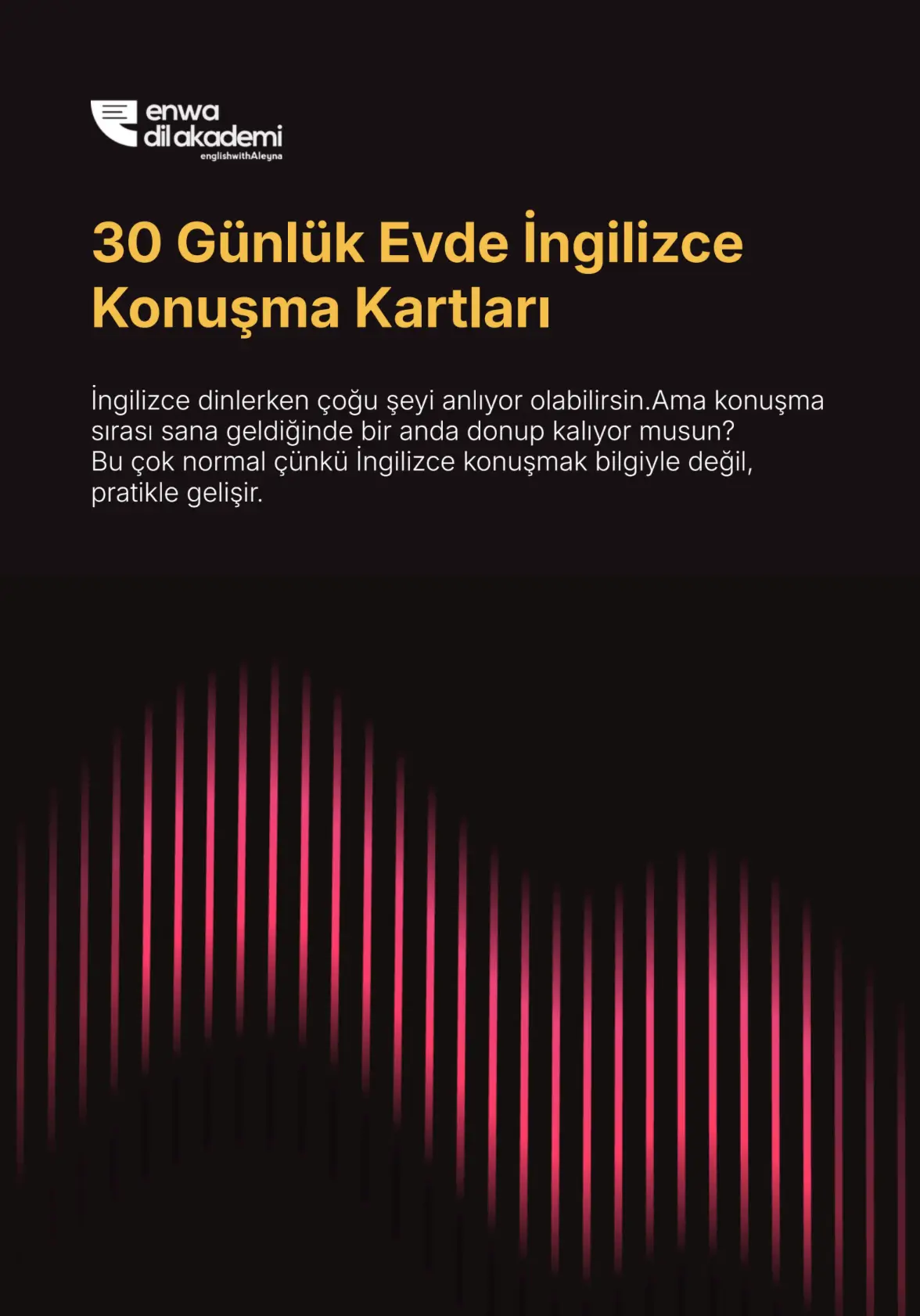 30 Günlük Evde İngilizce Konuşma Kartları