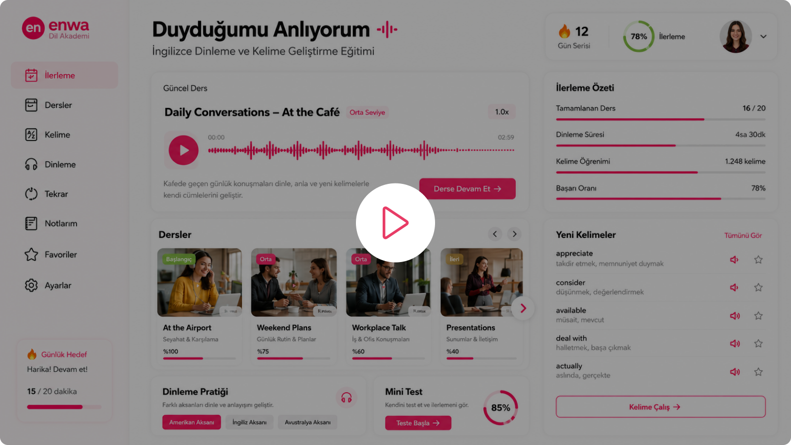 Duyduğumu Anlıyorum eğitim paneli