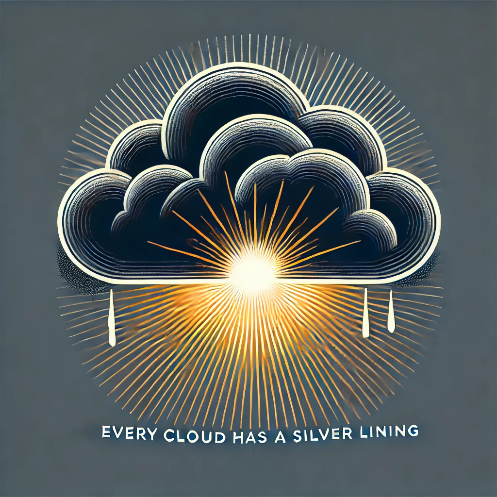 Every cloud has a silver lining