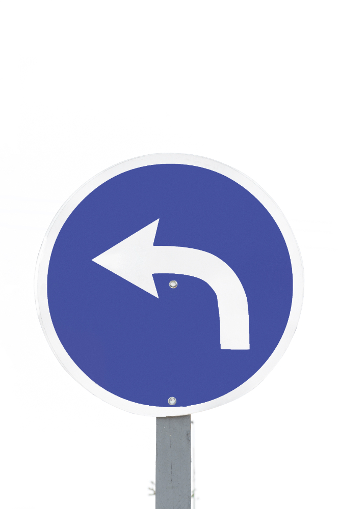 turn left