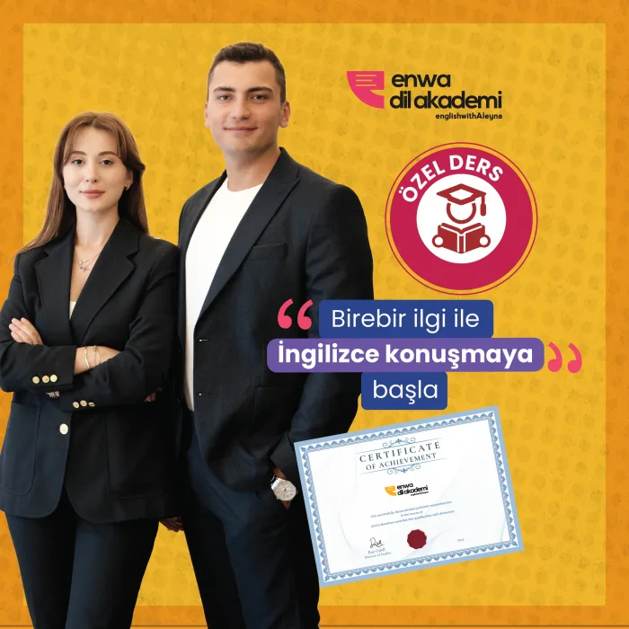İngilizce özel ders eğitimi enwa dil akademi